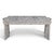 Vintage Sculptural Tessellated Marble Desk For Sale
