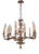 Louis XVI Style Bronze 12-Light Chandelier For Sale