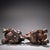 Metal Late 19th Century Pair of Gilt Bronze Guardian Lion Censers, 4200g Total, Foo Dog Incense Burners For Sale - Image 7 of 10
