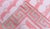 Pink Doris Leslie Blau Mid-Century Indian Dhurrie Pink Flatweave Cotton Rug Greek Key For Sale - Image 8 of 8