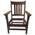 1920s J.M. Young & Sons Arts And Crafts Armchair For Sale - Image 9 of 9
