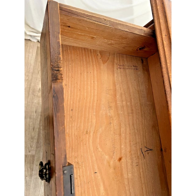 1920s Rare Biedermeier Lingerie Dresser Chest Vienna Woodwork by Kozik Karl U. Berta For Sale - Image 11 of 15