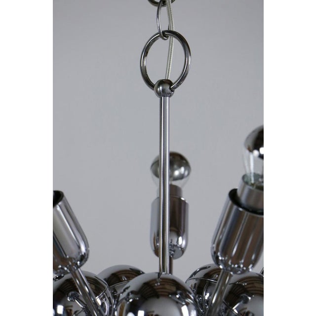 Space Age Italian 20-Light Sputnik Chandelier by Reggiani Goffredo, 1965 For Sale - Image 13 of 18