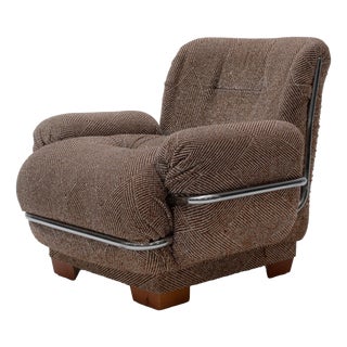Vintage Space Age Tubular Chair, 1970s For Sale