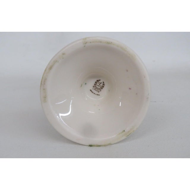 Late 20th Century Lenox Woodland Porcelain Bud Vase Ivory With Embossed Acanthus Leaf Design 4885b For Sale - Image 5 of 11