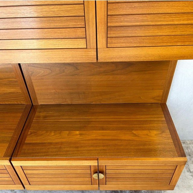 1970s Ulferts Tibro Teak Wall Units from Ulferts Möbler, 1970s, Set of 2 For Sale - Image 5 of 18