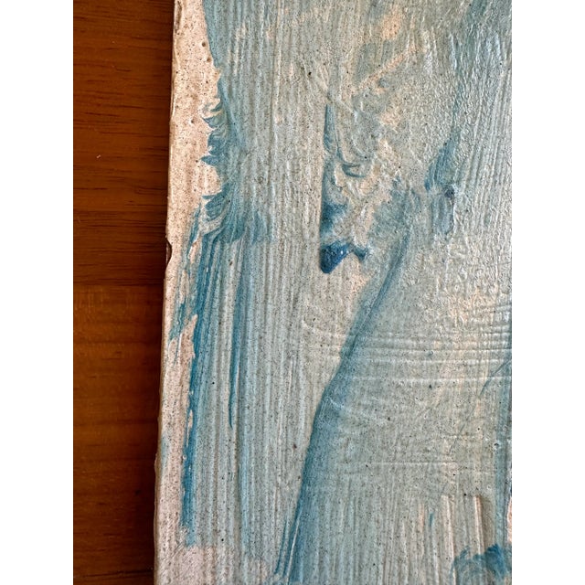 Yellow Titled Peter Keil Painting, 1964 - Junge Wilde Collection For Sale - Image 8 of 9