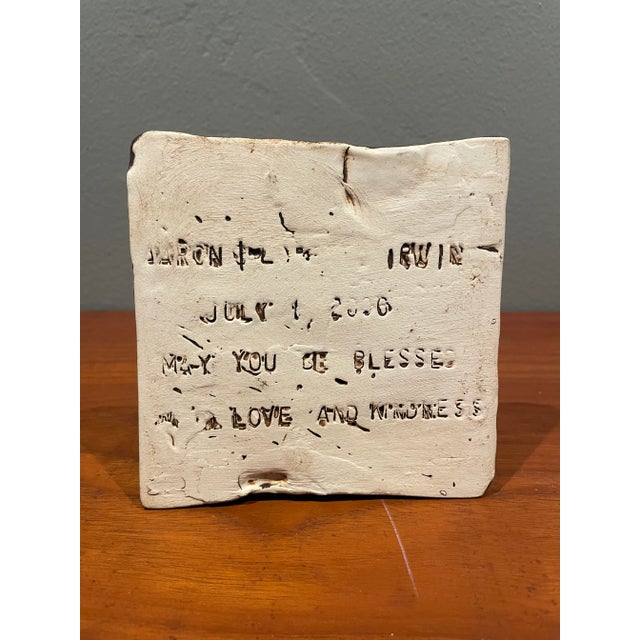 2000 Modernist Cast Sculpture of a Man and Woman For Sale In San Diego - Image 6 of 6