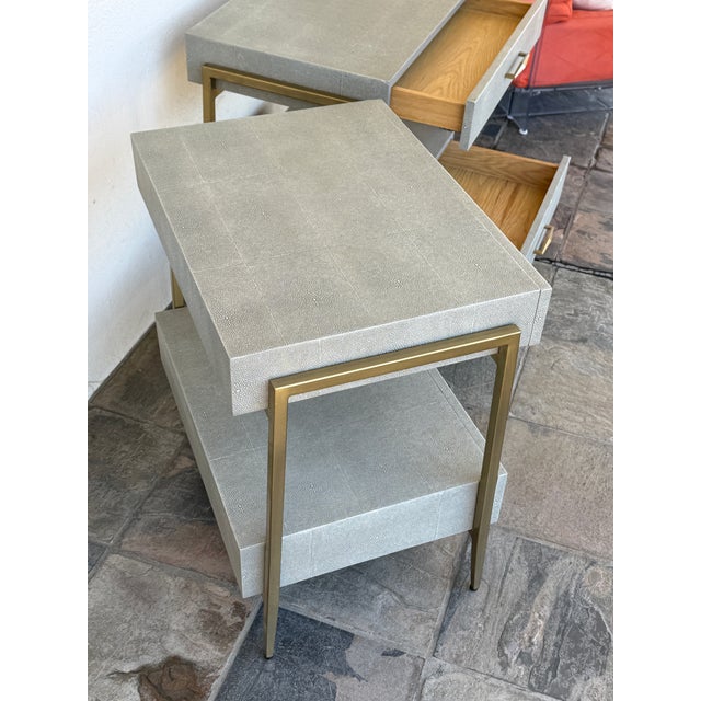 Interlude Home Morand Nightstands, Pair For Sale - Image 9 of 14