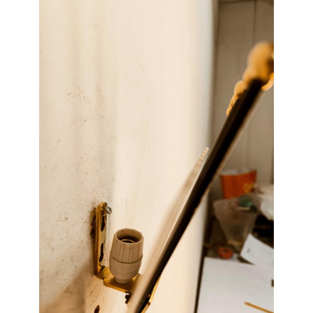 Fan Wall Light by Angelo Lelli for Arredoluce For Sale - Image 10 of 12