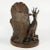 Late 19th Century Antique Black Forest Hand Carved Wood Chamois Figural Pipe Holder Stand Tobacco Humidor For Sale - Image 9 of 10