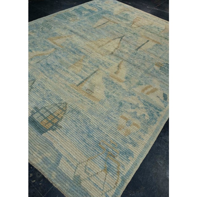 Turkish Turkish Tulu Handmade Rug 8' x 10'5" #18683 For Sale - Image 3 of 8