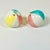 Mid 20th Century Mid-Century Coastal Boho Chic Beach Ball Salt & Pepper Shakers - A Pair. For Sale - Image 5 of 12