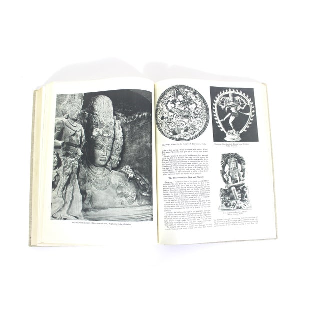 1960 Mythology Larousse Encyclopedia of Mythology Coarse Linen Hard Cover Coffee Table Book With Dust Jacket For Sale - Image 15 of 18