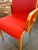 1970s Knoll 1300 Series Armchair in Red by Bill Stephens For Sale - Image 9 of 11