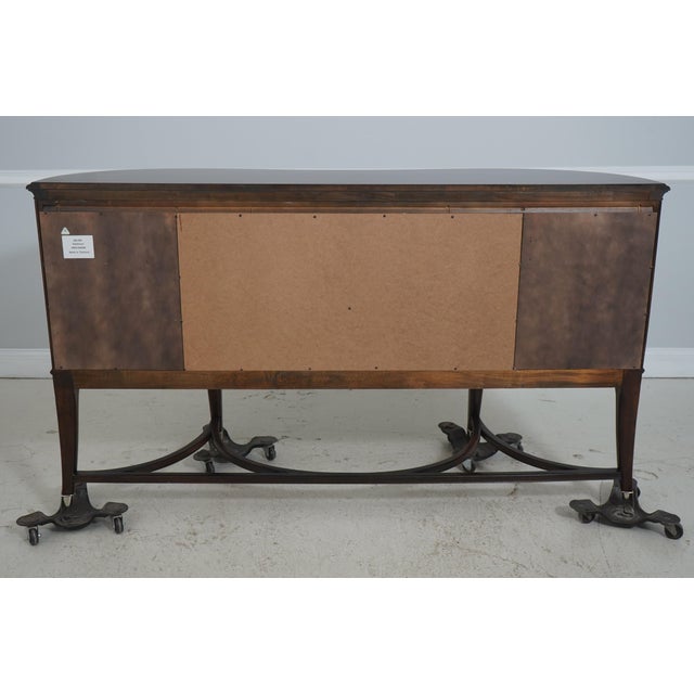 American Drew Mahogany Inlaid Server Sideboard For Sale - Image 16 of 18