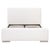 Warren Queen Bed, LiveSmart Boucle-Snow For Sale - Image 11 of 12