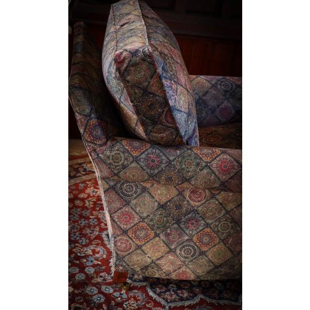 Vintage Chair with Cushion Back from George Smith, 2010s For Sale - Image 14 of 18