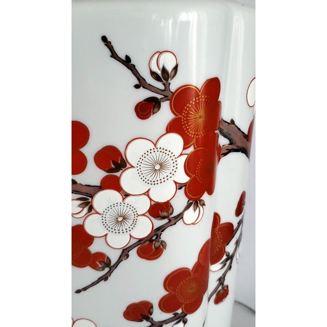 Lamp Pair Flowers Restored For Sale - Image 13 of 16