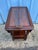 Wood Antique Victorian Style Mahogany Drop-Leaf Tea Cart With Tray. For Sale - Image 7 of 10