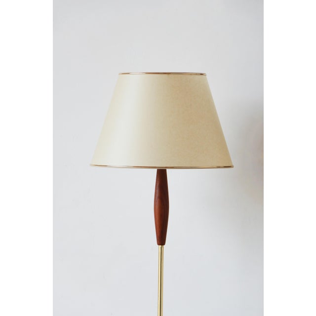 Vintage Teak Floor Lamp, 1960s For Sale - Image 4 of 11