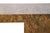Mid Century Faux Burl Formica Console Table c.1970's For Sale In New York - Image 6 of 10