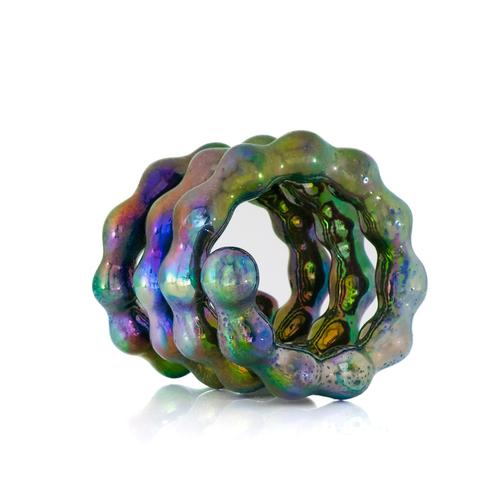 Contemporary Corpus Archetypus in Luster Sculptural Object by Caspi Ceramics Nl For Sale - Image 3 of 6