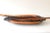 Vintage Carved Exotic Wood Serving Dish With 2 Spoons Salad Bowl For Sale - Image 10 of 11