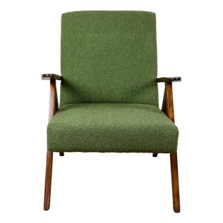 Vintage B-310 Var Armchair in Green Boucle, 1970s For Sale