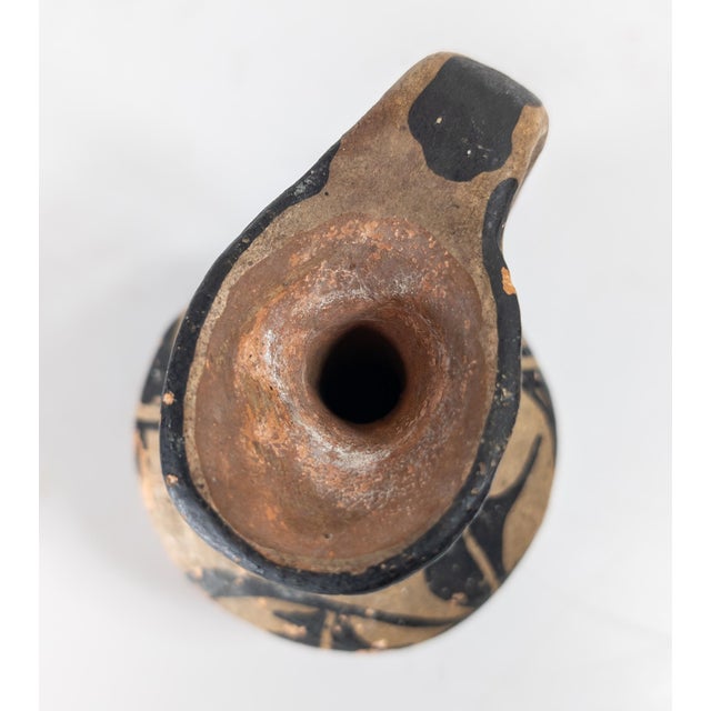 Ceramic 20th Century Native American Indian Southwest Santo Domingo Pueblo Pottery Pitcher For Sale - Image 7 of 13