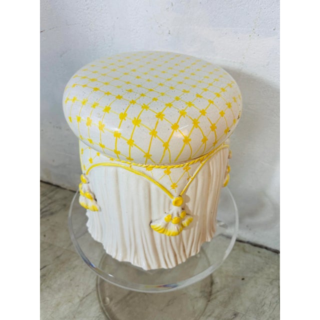 Such a pretty garden stool, it’s pretty enough to stay inside! Use as a side table or just an accessory, this piece will...