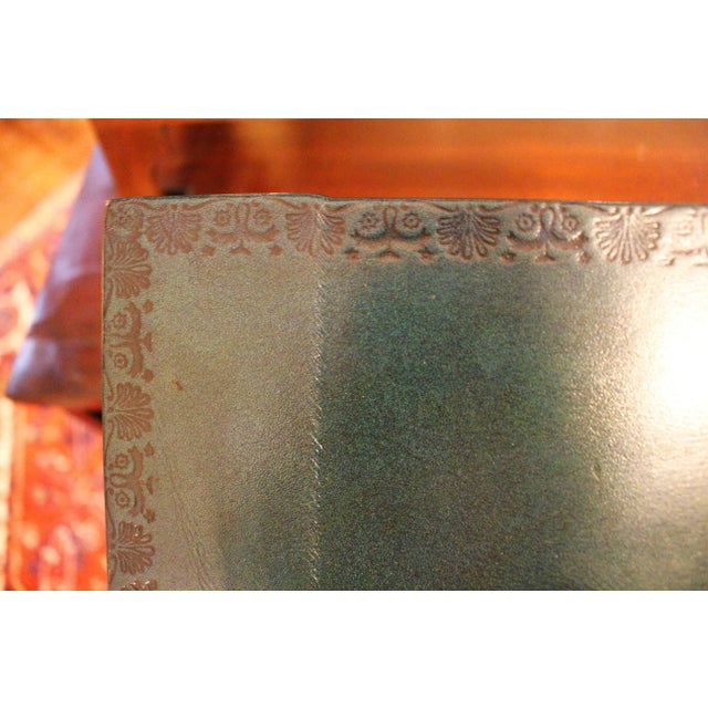 Chippendale C. 1765 George III Period Gentleman's Library Writing Table Chest For Sale - Image 3 of 18