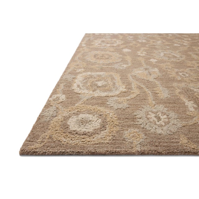 Traditional Chris Loves Julia x Loloi Dorothea Bark / Stone 8'-6" x 11'-6" Area Rug For Sale - Image 3 of 6