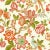 Sample- Schumacher X Timothy Corrigan Huntington Gardens Fabric in Coral For Sale