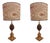 Coco Lamps in the style of Maison Charles, 1950s, Set of 2 For Sale