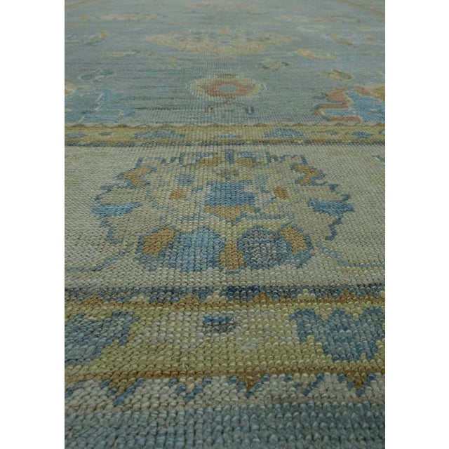 Early 21st Century Turkish Oushak Rug 10' x 13'8" #18597 For Sale - Image 5 of 8