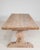 Oak Trestle Dining Table For Sale - Image 13 of 15