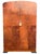 Art Deco Double Wardrobe in Walnut, 1920s For Sale - Image 3 of 10