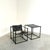 FM62 Chair and Table in Black Leather by Radboud Van Beekum for Pastoe, 1980s, Set of 2 For Sale - Image 12 of 14