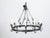 1900s Spanish Colonial 12-Light Iron Chandelier with Ring and Dark Patina For Sale - Image 11 of 12