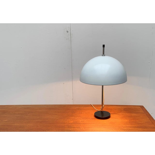 Mid-Century Minimalist Dome Table Lamp For Sale - Image 11 of 18