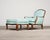 Louis XV Style Bergère Lounge Chair in Tiffany Blue + Ottoman For Sale - Image 4 of 18