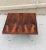 1970s Milo Baughman for Thayer Coggin Rosewood and Lucite Square Coffee Table For Sale In Detroit - Image 6 of 11