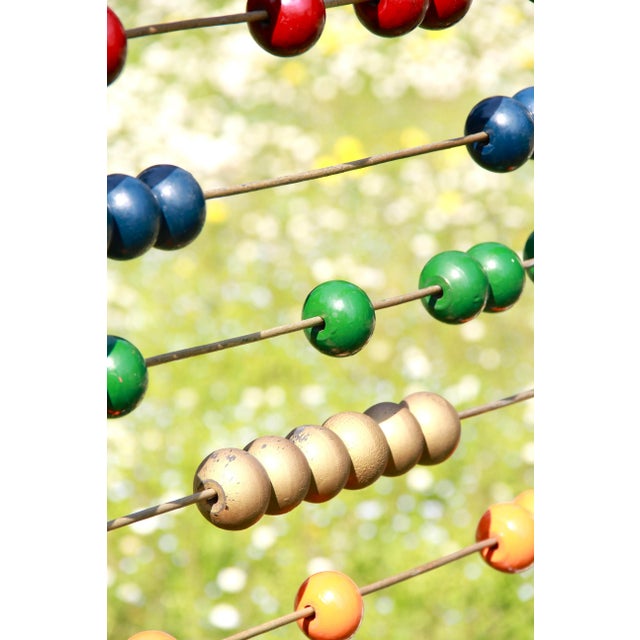 Mid-Century Standing School Abacus, Italy, 1930s For Sale - Image 12 of 14