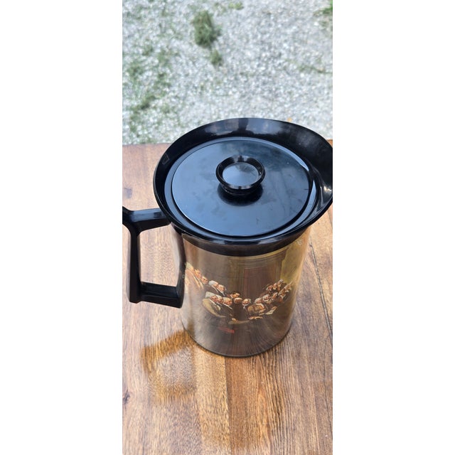 Plastic Vintage Thermo-Serv Insulated Coffee Server & Ice Bucket Set – Colonial Williamsburg Collection For Sale - Image 7 of 18