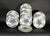 Dr. Wall Worcester Porcelain First Period Worcester Blue and White Pine Cone Pattern Dinner Plates, Set of 12, Circa 1770 For Sale - Image 4 of 14