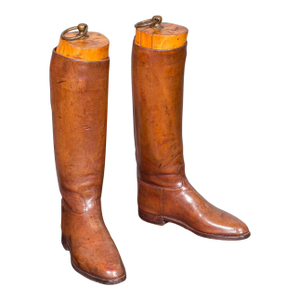 Antique Bootmaker’s Display, English, Leather, Boot Stretcher Set, Edwardian