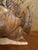 Wood Vintage 1950s Indonesian Hand-Carved Teak Angelfish Sculpture – 19.5" For Sale - Image 7 of 12