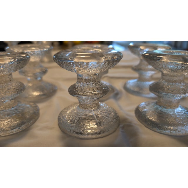 1970s Set of 6 of 1970s Iittala Festivo Four Ring Candlesticks, Design Timo Sarpaneva For Sale - Image 5 of 10