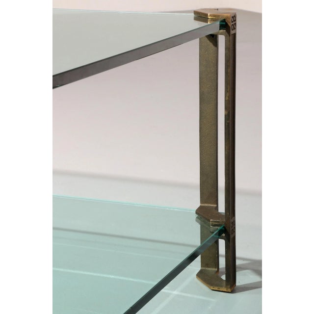 Metal Mid-Century Model T24 Table from Peter Ghyczy, 1970s For Sale - Image 7 of 11